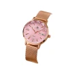 The ladies' watch is selling well on Douyin live. It features a fashionable and simple thin double calendar with diamonds and a waterproof Korean version for women Item Picture